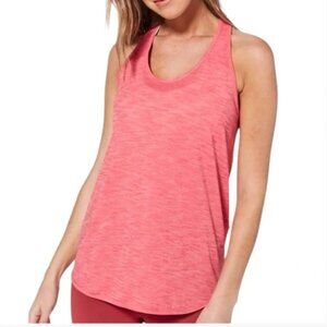 lululemon - Heathered Glossy Pink - Essential Racerback Tank Top - Size 4